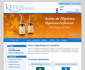 miralleslab.com: Kefus. Laboratorio de Cosmetica
Especialistas en Cosmetica