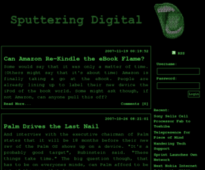 sputteringdigital.com: Sputtering Digital
Techno Babble, Neologism, etc...