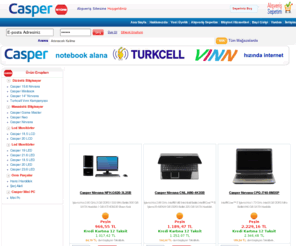 turkcasper.com: Türkiye'nin En Büyük Casper Mağazası,Casper Bilgisayar Sistemlerine ait ürünlerin satışının yapıldığı Online Mağaza
Türkiye'nin En Büyük Casper Mağazası,Casper Bilgisayar Sistemlerine ait ürünlerin satışının yapıldığı Online Mağaza