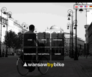 warsawbybike.pl: Wycieczki Rowerowe po Warszawie | Warszawa na Rowerze
Prezentujemy ofertę zorganizowanych wycieczek rowerowych po Warszawie i okolicach. Wycieczki prowadzone są przez licencjonowanych przewodników. Dla Państwa satysfakcji współpracujemy z najlepszymi! Zwiedź Warszawę na Rowerze! Warsaw-By-Bike