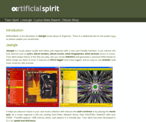 artificialspirit.com: ArtificialSpirit Software Applications
Software applications