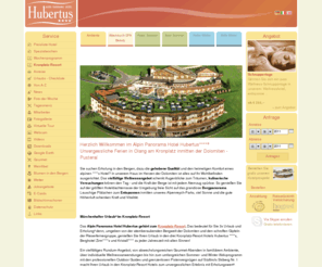 hubertus-hotels.com: Hotel Olang, Kronplatz, Pustertal - Hotel Hubertus**** Südtirol, Dolomiten, Südtirol
Hotel in Olang am Kronplatz im Pustertal - Das Hotel Hubertus**** am Kronplatz in Olang weiß Sie zu verwöhnen und Ihren Skiurlaub am Kronplatz in Südtirol zu einem unvergesslichen Erlebnis zu machen... Südtirol für genießer 