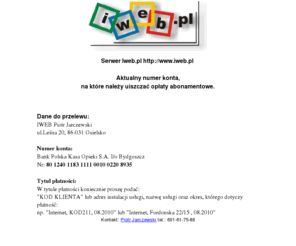 iweb.pl: Iweb - Serwery wirtualne, sieci komputerowe, dostep do Internetu, VoIP
