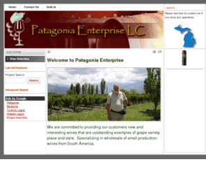 patagoniaselect.com: Welcome to Patagonia Enterprise | The Background
Patagonia Enterprise LC, The wholesale wine store.