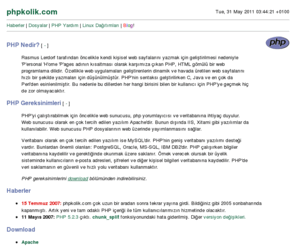 phpkolik.com: phpkolik.com - php kaynakları
php kaynakları