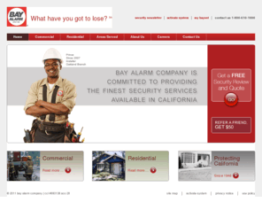 baylarms.com: Bay Alarm Company | Residential and Commercial Alarm Security and Monitoring
When it comes to protecting your home or business, Bay Alarm provides the best security in the business. Get started with a FREE security review.