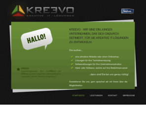 kre3vo.com: KREEVO GbR • Webdesign, Onlineshops,  Bautzen, Hoyerswerda, Kamenz...
Wir entwickeln kreative IT-Lösungen und sind Profis in den in den Bereichen: Webdesign, Webentwicklung, IT-Konzeption, Netzwerktechnik. 