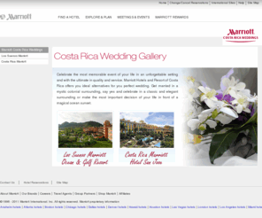 marriottcostaricaweddings.com: Costa Rica Weddings Marriott San Jose & Los Suenos
 Costa Rica Weddings Marriott San Jose & Los Suenos