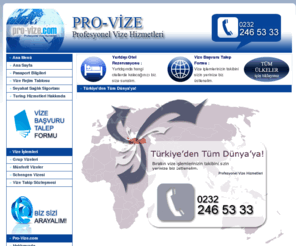 pro-vize.com: Pro - Vize ! | Vize İşlemleri & Vize Başvuruları
Bırakın vize işlemlerinizle sizin yerinize biz ilgilenelim. Vize başvuru formunu doldurun BİZ SİZİ ARAYALIM ! Pro-Vize.com vizede tek adres ! 