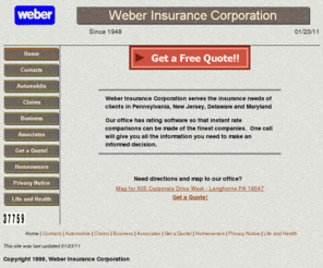 weberinsurance.com: Weber Insurance Corporation
