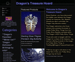 whynotcatalog.com: Dragon's Treasure Hoard
Dragons Treasure Hoard, Quality designer products for jewelry artists at starving artist prices