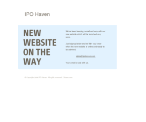 ipohaven.com: IPO Haven
IPO Haven