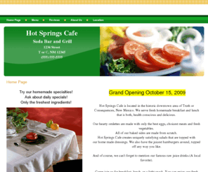 hotspringscafe.com: Home Page
Home Page