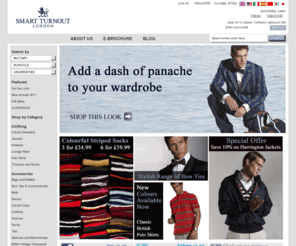 smartturnout.co.uk: Mens Classic British Fashion, English Fashion, Mens Preppy Clothing
Quality men's British fashion from Smart Turnout London, inspired by the colours, patterns and styles of regiments, schools, universities and classic British heritage.