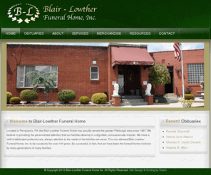 blair-lowther.com: Blair-Lowther Funeral Home, Inc.
Blair-Lowther Funeral Home, Inc. of Perryopolis, PA (Pittsburgh)