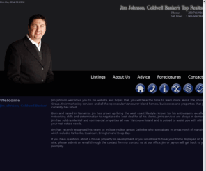 cbnanaimo.com: Coldwell-Banker Jim Johnson, Nanaimo Real Estate, Homes and Houses
Coldwell Banker Nanaimo Jim Johnson for finding and buying houses on Vancouver Island, Qualicum Beach, Parksville, Nanaimo, Mid Island