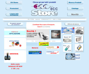 computers-ecc.com: Ecc computer - Tutto e relativo al computer - Distribuzione informatica
ECC distribuisce 10.000 prodotti di informatica in pronta consegna dei maggiori produttori mondiali e la sua anzianità garantisce la sua serietà essendo sul mercato da 25 anni.