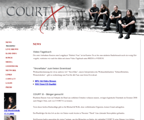 court-x.net: COURT X - german progcore - NEWS
COURT X - german progcore