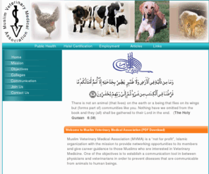 muslimvet.com: ::Muslim Veterinary Medical Association ::
Veterinary in Unites States