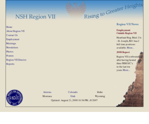 nshregion7.org: NSH Region VII
NSH Region VII