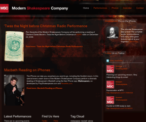 riversideshakespeare.com: Modern Shakespeare Company
A modern approach to classic theatre.