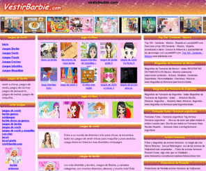 vestirbarbie.com: Juegos de vestir barbie nuevos con chat, juegos de barbie, barbies
Juegos de vestir barbie, barbies, juegos de barbie con chat, bestir chicos y chicas, español mejores, maquillaje, cocinar, puzzle, infantiles