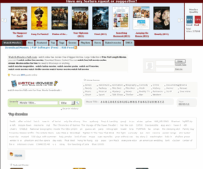 watchmoviesfull.net: watch online free movies - watch online free movies from megavideo,veoh,zshare,lombo,yoku,tudou watch free full movies
watch-movies-full.com - One of biggest Archive, Large Collection of Free Full Length Movies.
where you can watch free full movies Online, Download Stream Content.You can watch free full movies online,stream Movies online for free,No need to fill surveys or anything