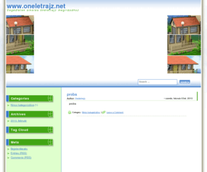 oneletrajz.net: Önéletrajz segédletek
Ingyenes segédletek, önéletrajz, kísérőlevél minták, a sikeres álláskeresés érdekében.