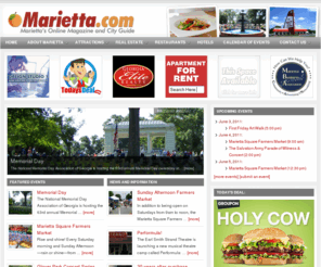 visitmarietta.com: Marietta.com | Marietta Georgia's Online Magazine And City Guide
The Marietta.com city guide features local events, restaurants, attractions, shopping, real estate, hotels, apartments, and more in Marietta, Georgia.