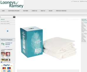 looneys.co.uk: Looneys of Ramsey - Home
High quality duvets, pillows and bedding available for delivery direct to your door.