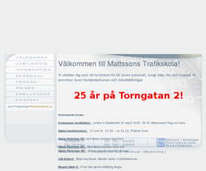 mattssonstrafikskola.net: Mattssons Trafikskola
