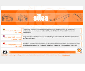 sileasrl.com: SILEA - Apparecchiature per l'erogazione di carburanti - fuel distribution equipment
Progettazione, produzione, commercializzazione ed assistenza di apparecchiature per l'erogazione di carburanti, GPL e liquidi industriali. Design, manufacture, trade and servicing of fuel, liquified gas and industrial fluids distribution equipment