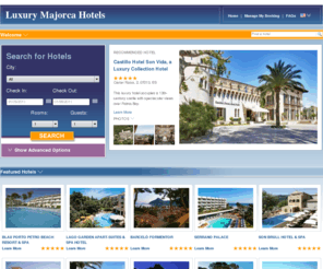 4starhotelsinmajorca.com: Luxury Majorca Hotels - the fine hotels of Majorca
The largest of the Balearic Islands, Majorca offers a wide range of fine hotels to choose from.  Here we profile the luxury Majorca hotels that are available to book online.