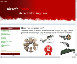 airsofttoday.com: Airsoft Today
The best airsoft guns available today!