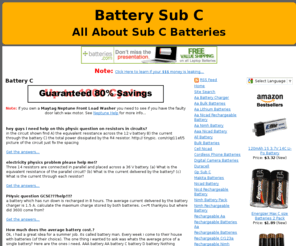 batterysubc.com: Battery C at Battery Sub C
Battery C: Good information about Battery C at Battery Sub C