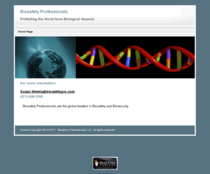 biosafetypro.com: Home Page
Home Page