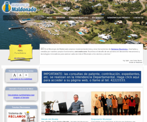 municipiomaldonado.gub.uy: Municipio de Maldonado
Portal Oficial del Municipio de Maldonado