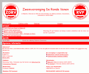 zdrv.nl: Zwemvereniging De Ronde Venen - Zwemmen in Mijdrecht en Vinkeveen.
Dit is de thuispagina van Zwemvereniging De Ronde Venen (ZDRV)