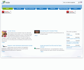 audax.nl: 
	
        Audax.nl / Home - Welkom op de homepagina van Audax
    

Audax is een veelzijdig concern dat zich bezighoudt met het uitgeven, verspreiden en retailen van media- en aanverwante producten. 