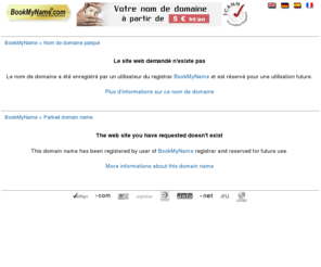 capitalinvestisseur.com: BookMyName.com
bureau d'enregistrement, registrar, enregistrer un nom de domaine, .FR, .COM, .NET, .ORG, .BIZ, .INFO, .NAME, .MOBI, .EU, .US, .BE, .CH, .CN, .TW, .ASIA, .CO.UK, .ORG.UK 