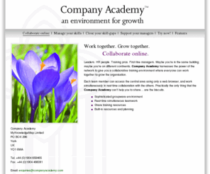 companyacademy.com: Company Academy - an environment for growth
Company Academy -an environment for growth