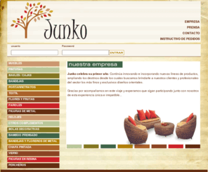 junkodecoracion.com: Junko Decoracion
importacion y comercializacion de muebles y objetos de decoracion