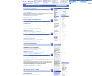 lowongankerjamigas.com: Oil Gas & Mining Jobs Vacancy
Info Oil gas and Mining Jobs vacancy, Update lowongan kerja Terbaru migas serta karir Minyak gas, pertambangan. Tersedia info kerja seperti pertamina, caltex, Cevron, Exxonmobil, lowongan petronas, schlumberger, freeport. Bursa kerja terbaru bidang onshore offshore, drilling / pengeboran, geologi.