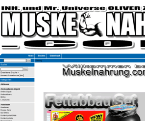 muskelnahrung.com: Muskelnahrung.com - Index
