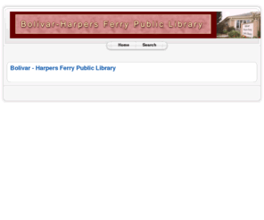bhfplibrary.org: Bolivar - Harpers Ferry Public Library
Bolivar - Harpers Ferry Public Library here
