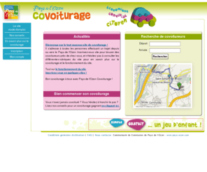 covoituragepaysozon.com: Pays de l'Ozon Covoiturage, le site de covoiturage simple et gratuit !
Pays de l'Ozon Covoiturage permet de trouver rapidement et très facilement un covoitureur pour vos trajets à Communay, Saint Symphorien-d'Ozon, Sérézin-du-Rhône, Simandres, Ternay et partout en France !