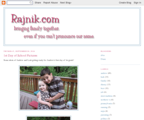 rajnik.com: Rajnik.com - Home
Welcome to Rajnik.com. Come see what we've been up to lately!