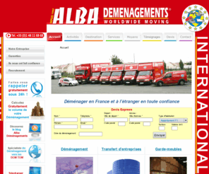 alba-outremer.com: Demenagement particulier, transfert entreprise Alba Déménagements
Demenagement de particuliers ou transfert d'entreprises Alba Déménagements : pour déménager sur Paris Ile de France, national ou international, demandez un devis gratuit en ligne.