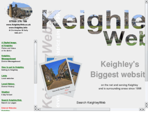 keighley.info: Keighley Information from KeighleyWeb, Keighley's Biggest Website
keighley west yorkshire infomation photos keighley, infomation, photos, school, haworth, oakworth, silsden, steeton, bradford, worth, valley, aire, airedale, hospital, general, rlfc, message, road, st