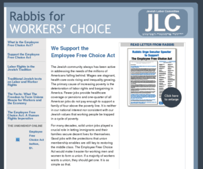 rabbis4workerschoice.com: Rabbis for Workers Choice
Rabbis for Workers Choice